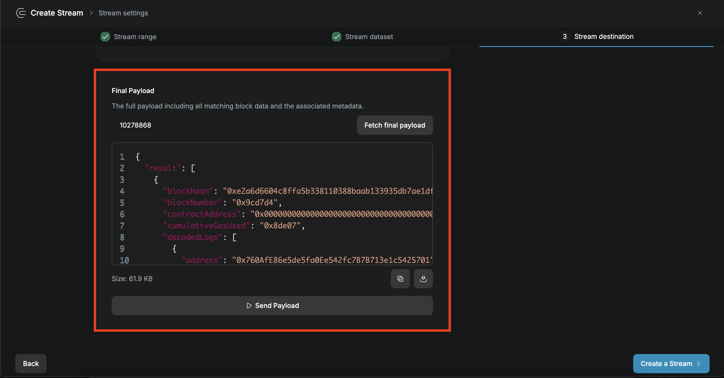 add send payload image